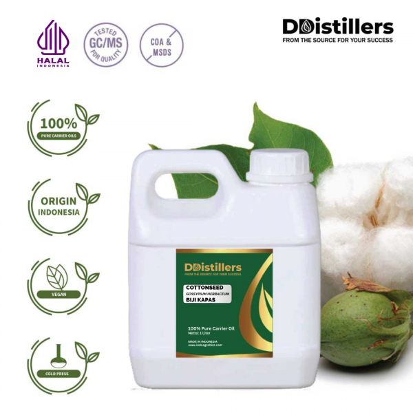 Cottonseed/ Biji Kapas Carrier Oil Pure 100% | Gossypium Herbaceum