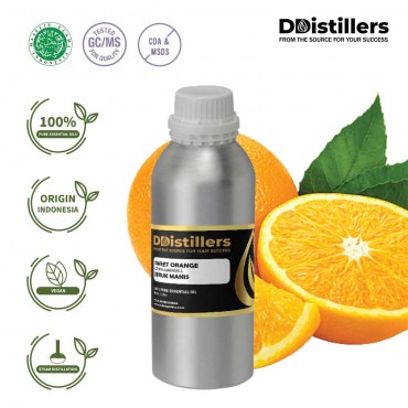 Sweet Orange / Jeruk Manis Essential Oil Pure 100% | Citrus Sinensis L.