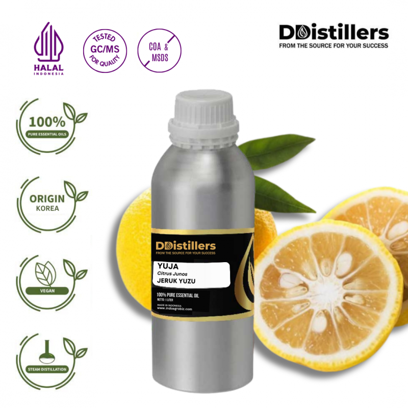 Yuja / Jeruk Yuzu Essential Oil Pure 100% | Citrus Junos
