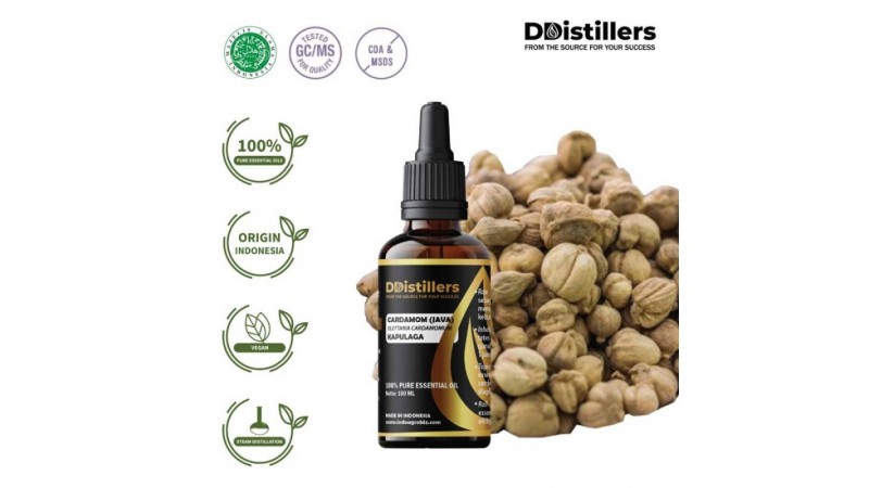 Unveiling Authenticity: Java Cardamom Essential Oil | 100% Pure Extract from Amomum compactum