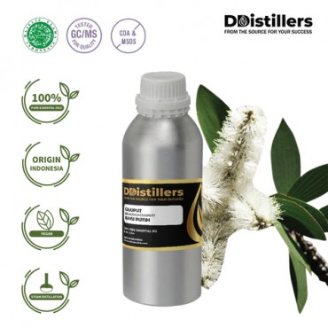 Cajuput Papua / Kayu Putih Papua Essential Oil Pure 100% | Melaleuca Cajuputi / Kayu Putih Papua
