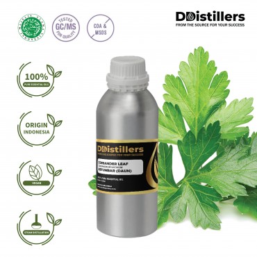 Coriander Leaf / Daun Ketumbar Essential Oil Pure 100% | Coriandrum Sativum / Ketumbar