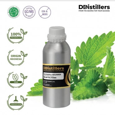 Patchouli Sulawesi / Nilam Sulawesi Essential Oil Pure 100% | Pogostemon Cablin