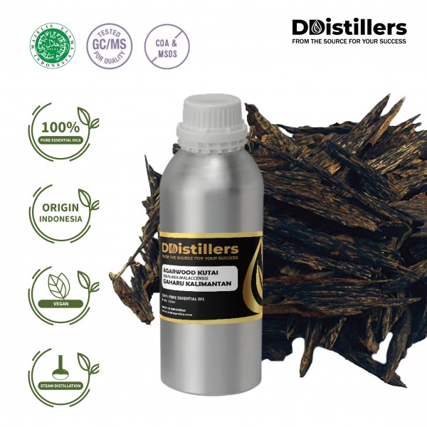 Agarwood Kutai / Gaharu Essential Oil Pure 100% | Aquilaria Malaccensis / Gaharu Kalimantan