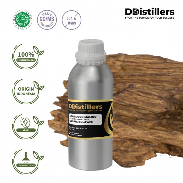 Agarwood Malino / Gaharu Essential Oil Pure 100% | Aquilaria Malaccensis / Gaharu Sulawesi