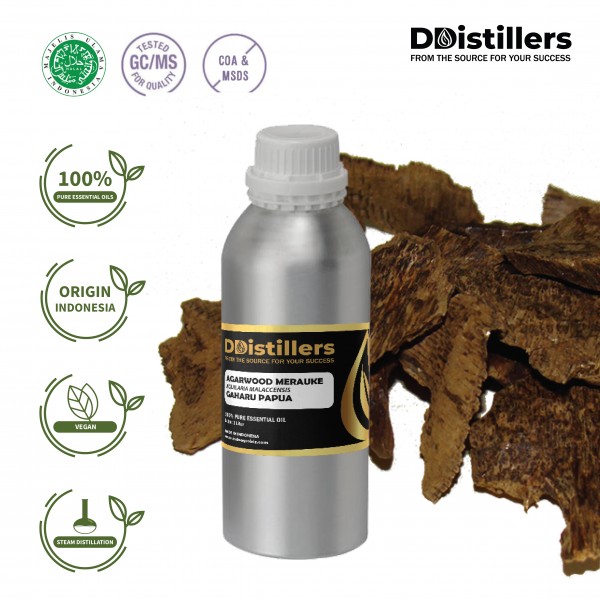 Agarwood Merauke / Gaharu Essential Oil Pure 100% | Aquilaria Malaccensis