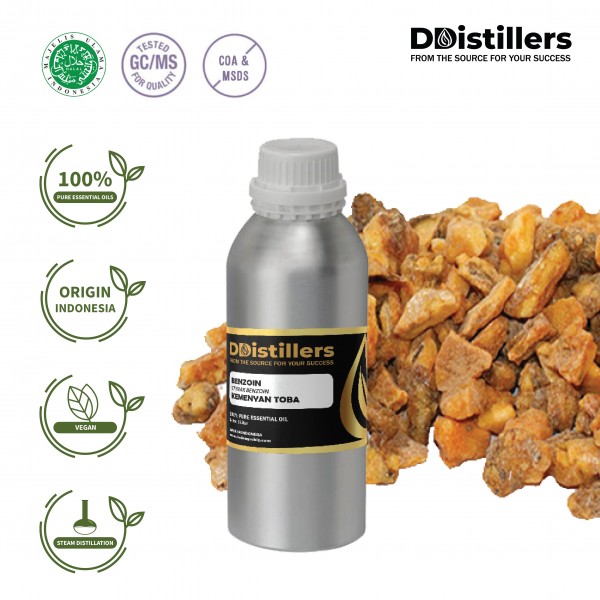 Benzoin / Kemenyan Toba Essential Oil Pure 100% | Styrax Benzoin / Kemenyan Toba