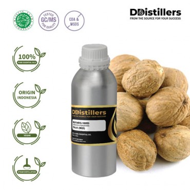 Nutmeg Seed SCFE / Biji Pala Essential Oil Pure 100% | Myristica Fragrans